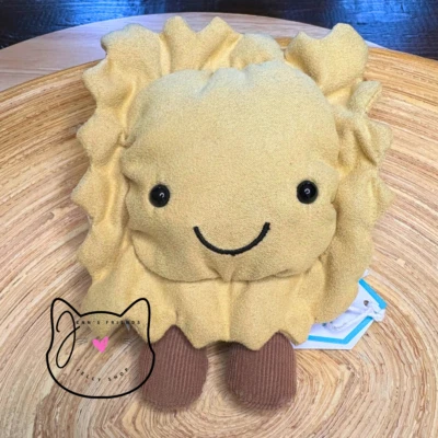 Jellycat AMUSEABLES RAVIOLI Pasta New BNWT Soft Plush Toy Food Dinner Italy - Image 1 of 4