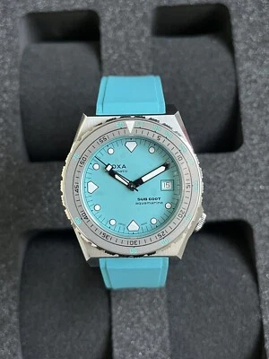 Doxa Sub 600T Professional Aquamarine, Tiffany Dial & Strap 2022 Year - Image 1 of 4