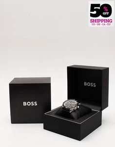 RRP€330 BOSS HUGO BOSS Chronograph Wristwatch Water-Resistant 5 BAR - Picture 1 of 9