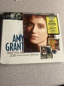 RARE NEW/SEALED MUSIC CD - AMY GRANT - “LEAD ME ON” (20TH ANNIVERSARY - 2 DISCS)