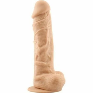 Fallo big in silicone realistico grande dildo vaginale anale con ventosa maxi - Imagen 1 de 4