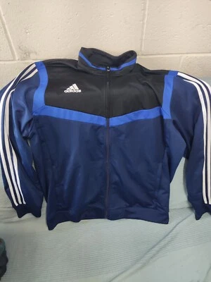 Addidas Tiro 19 Zip Up Jacket Blue - Image 1 of 4