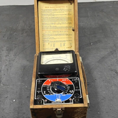 DEIF Elektrometer 34 - Ungeprüft, Vintage, Sammlerstück Zustand - Bild 1 von 4