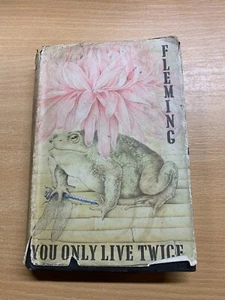 1964 IAN FLEMING 1ST ED 1ST IMP "YOU ONLY LIVE TWICE" JAMES BOND HB BOOK (P3) - Picture 1 of 19
