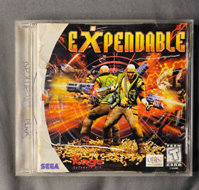 Expendable Sega Dreamcast Complete CIB Authentic-FREE SHIPPING