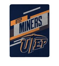 NCAA UTEP Miners Movement Silk Touch 46” X 60” Throw Blanket 
