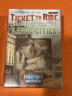 Ticket to Ride Legacy: Legends of the West – Large Cities Set - Brand New Sealed - Image 1 of 3