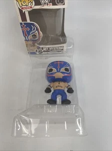 100% Authentic Funko Pop! WWE Rey Mysterio #06 Rare Vaulted Vinyl Figure - Picture 1 of 14