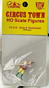 IHC 15-218 HO Circus Town Sword Swallower NIP - Picture 1 of 2