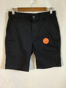 The Children’s Place Shorts Boys siz 12 Husky Black Adjustable waist Stretch NEW - Picture 1 of 7
