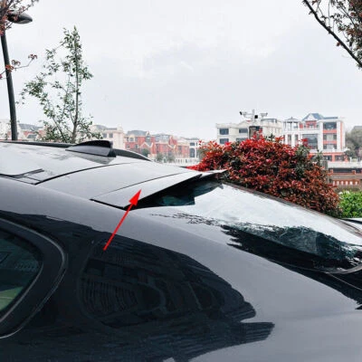 Alerón de techo trasero negro brillante ABS para BMW X6 E71 2008-2014 SUV estilo A Foto 1 de 4