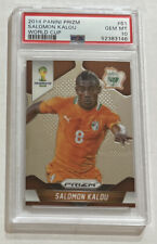 2014 Panini Prizm World Cup #61 SALOMON KALOU Ivory Coast  PSA 10