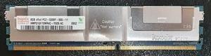 hynix RAM DDR2 8GB 4Rx4 PC2 5300F-555-11  HMP31GF7EMR4C-Y5D5 AC ECC Server-RAM - Bild 1 von 2
