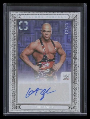 2024 Panini Photogenic WWE Picture Perfect Signatures Maze Kurt Angle Auto 13/25 - Image 1 of 2