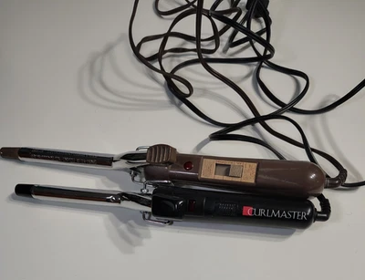 Lote 2 rizadores de barril pequeño Vidal Sassoon VS-103 y Curlmaster C5-I-4C funciona Foto 1 de 4