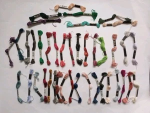 40 DMC EMBROIDERY FLOSS LOT- MANY COLORS - Picture 1 of 10