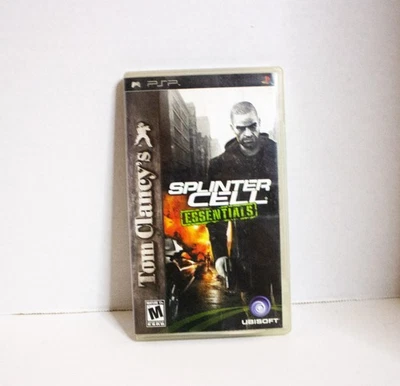 Video Game Tom Clancy's Splinter Cell Essentials Sony PSP Rated M 2005 VG COND - Image 1 of 4