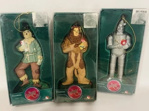 Kurt Adler Mago de Oz pintado a mano 5" piedra resina adorno | Juego de tres - Imagen 1 de 5