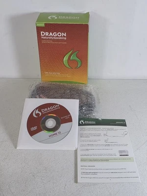 Nuance - Dragon Naturally Speaking 12 Home Edition Speech Recognition Software - Image 1 of 4