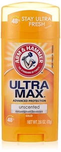 Arm & Hammer Ultramax Invisible Solid Unscented Antiperspirant &... - Picture 1 of 8