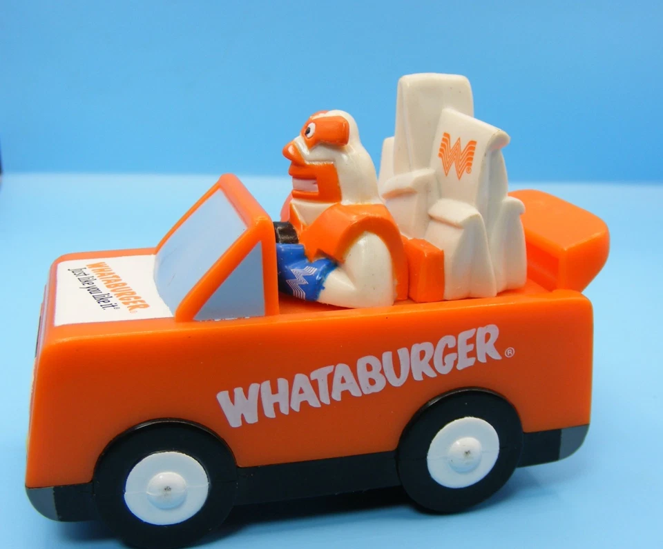 Vintage 2003 Whataburger Pull String Racer - Image 1 of 4