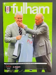 2010/11 FULHAM V WERDER BREMEN 07-08-2010 PRE-SEASON FRIENDLY - Picture 1 of 1