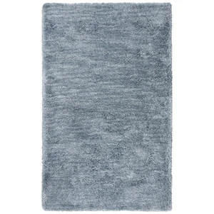 Rizzy Rugs Whistler Shag Area Rug WIS102 Polyester Blue Comfy Plush Rectangle - Picture 1 of 4
