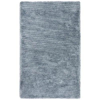 Rizzy Rugs Whistler Shag Area Rug WIS102 Polyester Blue Comfy Plush Rectangle - Image 1 of 4