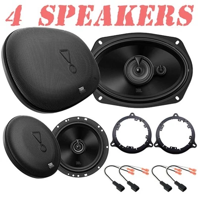 JBL 560W Front & 480W Rear Car Door Speaker Upgrade For 2004-2015 Nissan Titan - Image 1 of 4