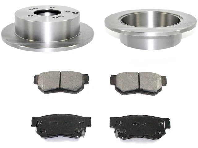 Kit de pastillas de freno trasero y rotor para Kia Magentis 2007-2010 2008 2009 HF241WN Foto 1 de 1