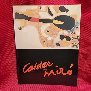 CALDER AND MIRO nassau county museum of art VTG 1998 EXHIBIT PROGRAM photo book - Picture 1 of 19
