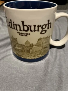 Starbucks Edinburgh Scotland 16 oz Kaffeebecher Global Icon Collector Series - Bild 1 von 7