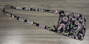 Bolso Bandolera Cartera Vera Bradley Paisley Hipster Negro Multicolor Bolsillos - Imagen 1 de 15