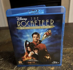 Disney's THE ROCKETEER OOP Rare 20TH ANNIVERSARY EDITION (BLU-RAY 2011) - Foto 1 di 3