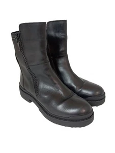 GEOX Botas con cremallera Mujeres Botines Talla EU 37 negro look casual - Imagen 1 de 5