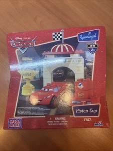 Disney Cars Piston Cup Lightning McQueen Mega Bloks 7767 New Factory Sealed 2007 - Picture 1 of 6