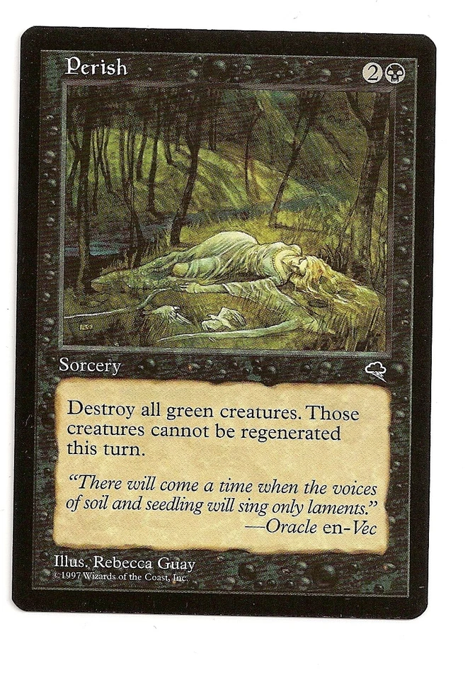 MTG 4X  ** PERISH ** X4 Magic Tempest - Image 1 of 1