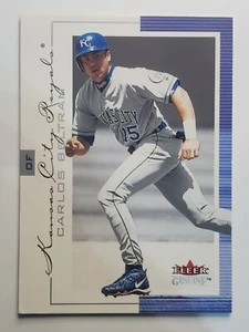 2001 Fleer Genuine #56 Carlos Beltran ~ Kansas City Royals - Picture 1 of 2