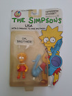 Mattel Die Simpsons Lisa Simpson Figur mit Saxaphon MOC 1990 OVP