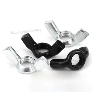 Wing Nuts Zinc-Plated Butterfly Nut to Fit Bolts & Screws M3 M4 M5 M6 M8 M10 M12 - Picture 1 of 7