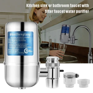 Wasserhahnfilter Wasserfilter Wasseraufbereitungssystem Leitungswasser Filtern - Bild 1 von 8