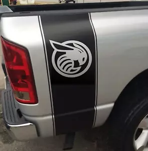 Rayas de vinilo para camioneta Dodge Ram Bee calcomanías adhesivas 4x4 gráficos x2 - Imagen 1 de 5