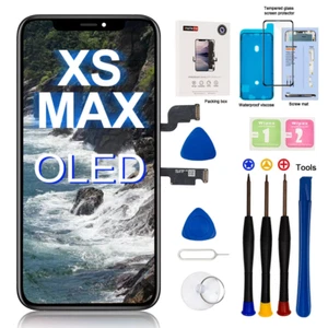 For Apple iPhone XS MAX OLED Display Touch Digitizer Screen Replacement Lot - Picture 1 of 14