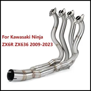 Para Kawasaki Ninja ZX6R ZX636 2009-2023 Tubo de escape Sistema de stock deslizable - Imagen 1 de 14