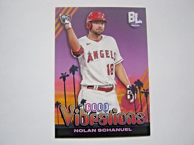 Nolan Schamuel 2024 Topps Big League Good Vibrations Insert Card #GV-21 - Image 1 of 2
