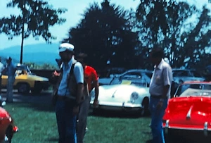 Porsche 356 Car Show 35mm Photo Slide Vintage 1981 - Picture 1 of 3