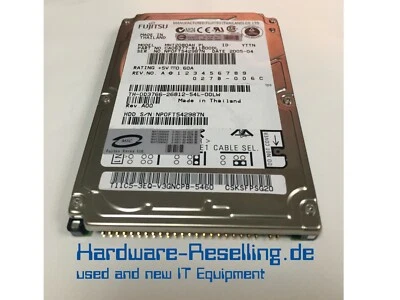 Fujitsu Ide 2,5 " - 80GB - 5400RPM - 8MB - 100MB/S - MHT2080AH CA06377-B11800DL - Immagine 1 di 2