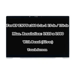 N49274-001 LCD Touch Screen Digitizer Display+Bezel For HP ENVY x360 15-FE0097NR - Picture 1 of 6