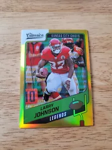 2021 Classics Premium Edition Timeless Tributes Gold #135 Larry Johnson LEG/60 - Picture 1 of 2