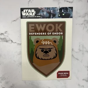 Ewok Aufkleber Verteidiger von Endor Wandsticker Autoaufkleber Star Wars abziehen & kleben 6 Zoll - Bild 1 von 2